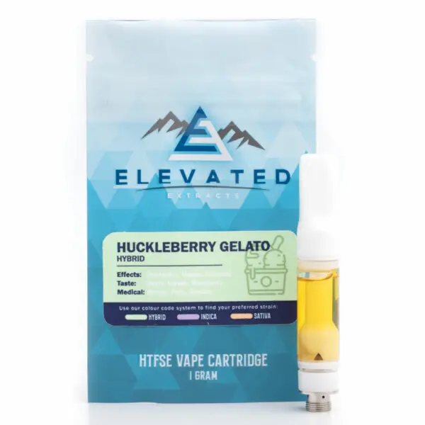 Huckleberry Gelato Elevated Extracts Vape Cartidge 1g