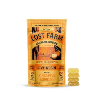 Lost Farm Live Resin Citrus Spritz Gummies