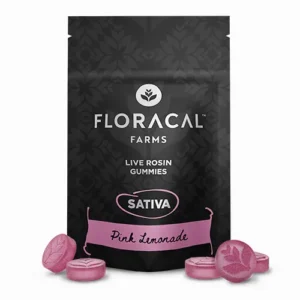 Pink Lemonade Live Rosin Gummies