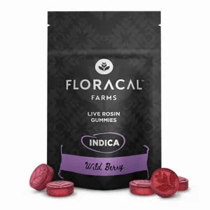 Wild Berry Live Rosin Gummies – 10 Pack – 100mg