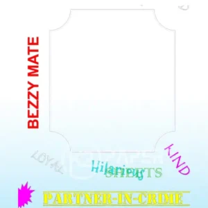 Partner in crime K2 spice spray jail mate card