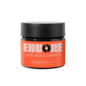 Sour Strawberry Peach 2:1 CBD:THC Soft Chews