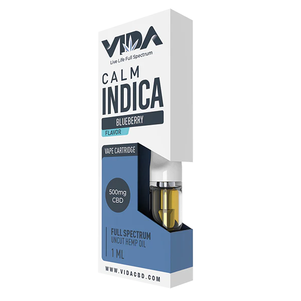 Blueberry CBD Vape Refill Cartridge (Calm Indica)