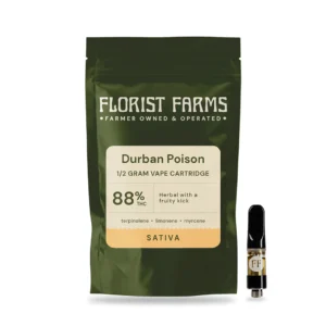 Durban Poison 5g Vape Cartridge (Sativa)