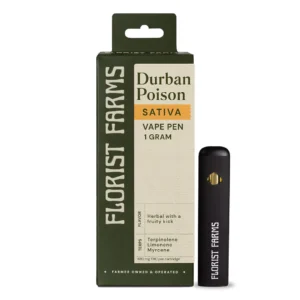 Durban Poison 1 Gram Vape Pen (Sativa)