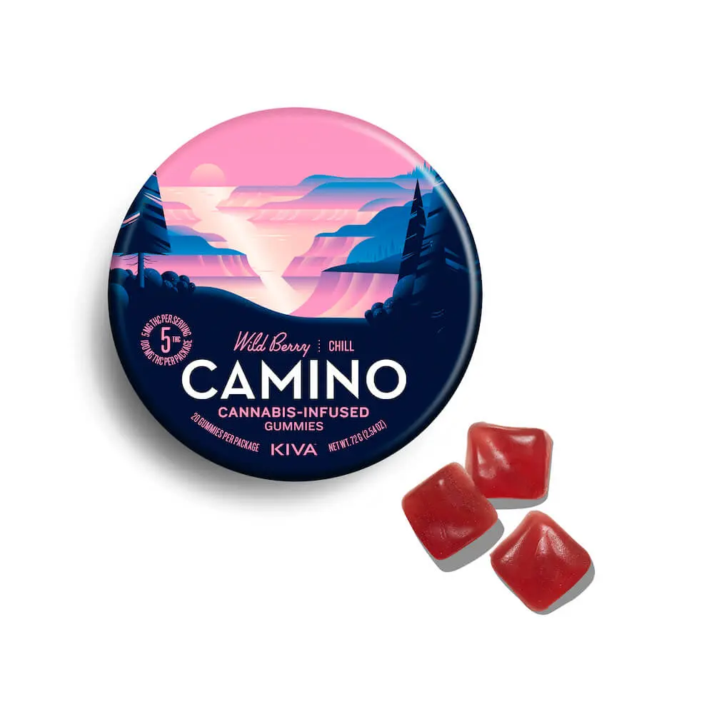 Camino 5mg Wild Berry Gummies Cannabis Edibles