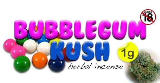 Buy BubbleGum Kush Herbal Incense