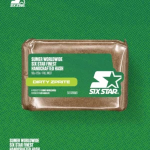 dirty zprite hash –  six star finest handcrafted hash