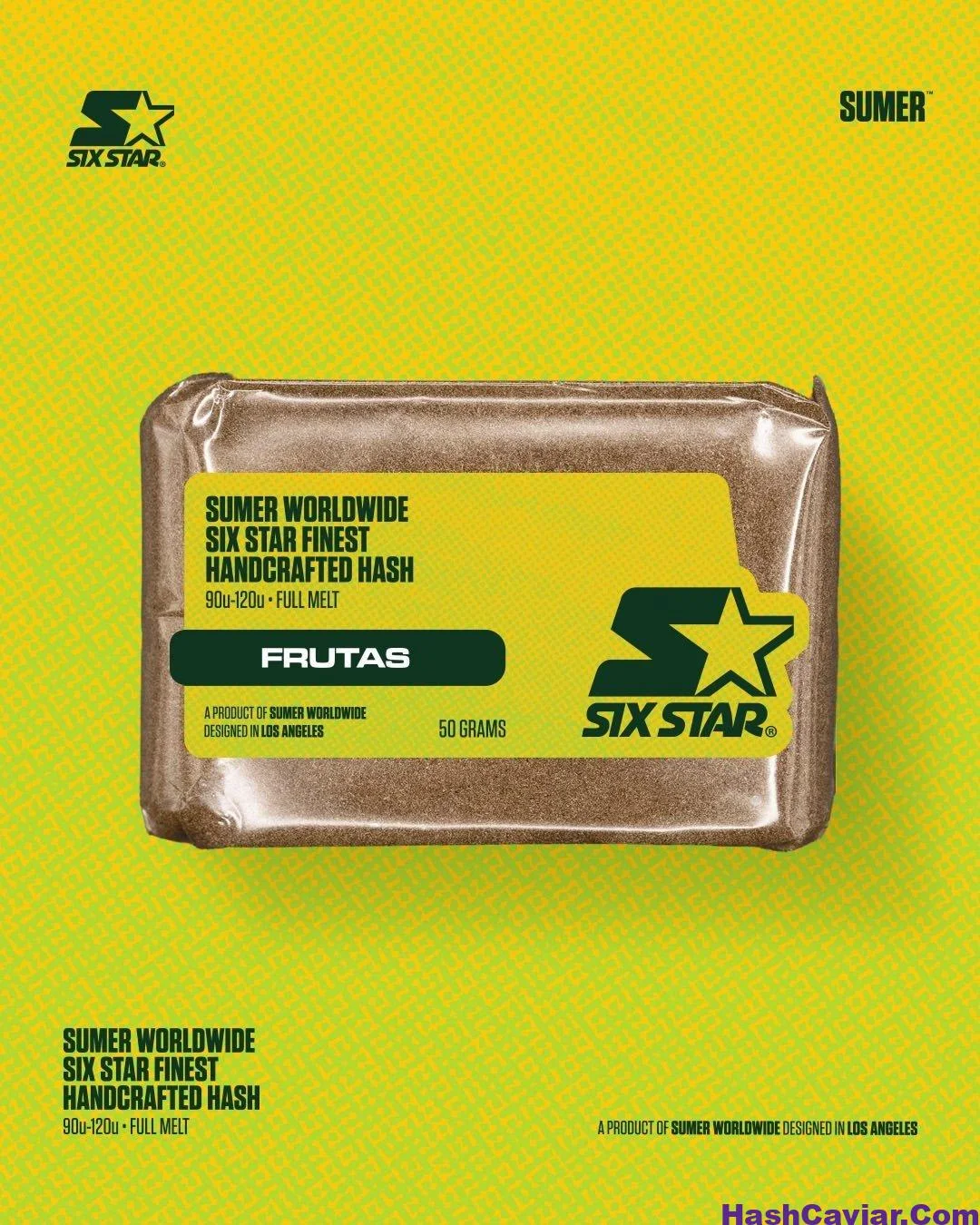 frutas hash – sumer worldwide six star finest handcrafted hash