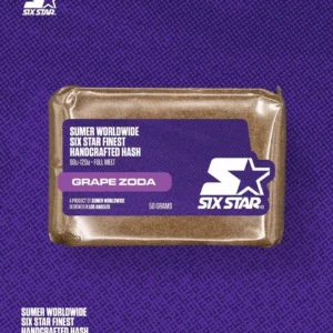 grape zoda hash – six star finest handcrafted hash