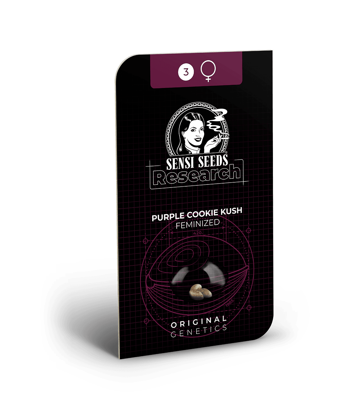 Purple Cookie Kush Feminized Seeds - image 3 of 3