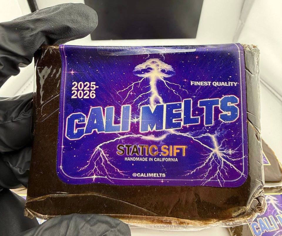 Cali Melts Static Sift Hash - Hash Caviars