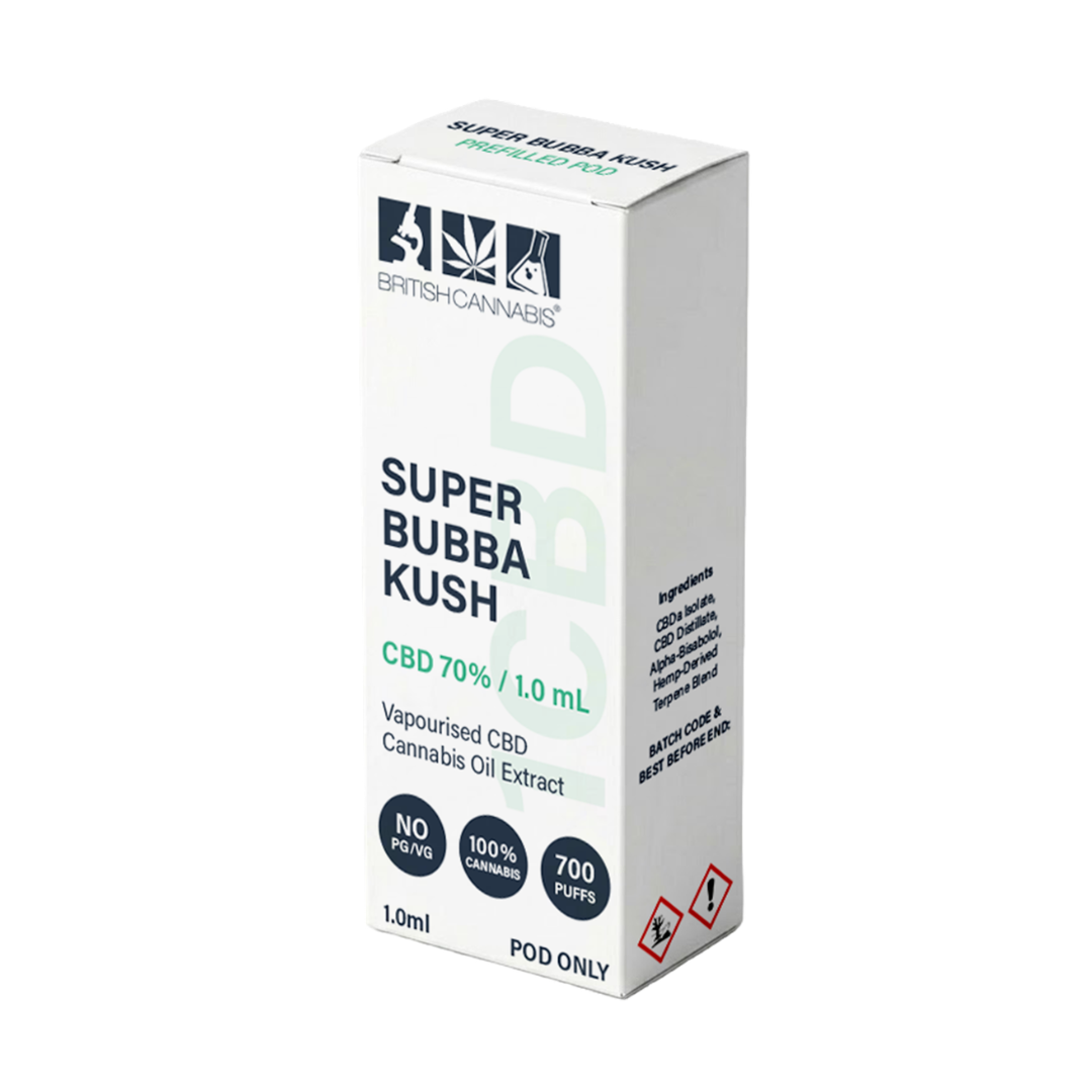 Super Bubba Kush Extract CBD Vape 1% CBD Vape - image 2 of 3
