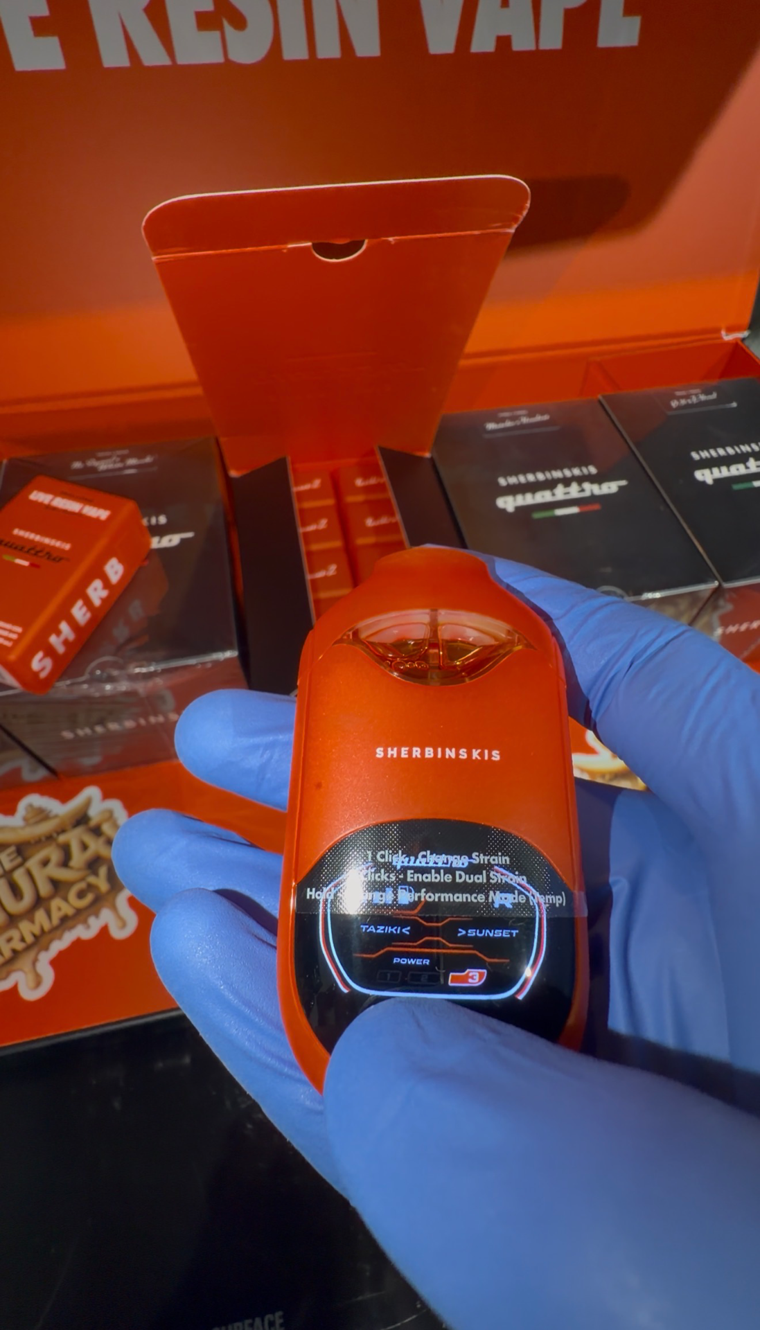 Sherbinskis Duo Flavors Disposables CBD Vape - Hash Caviars
