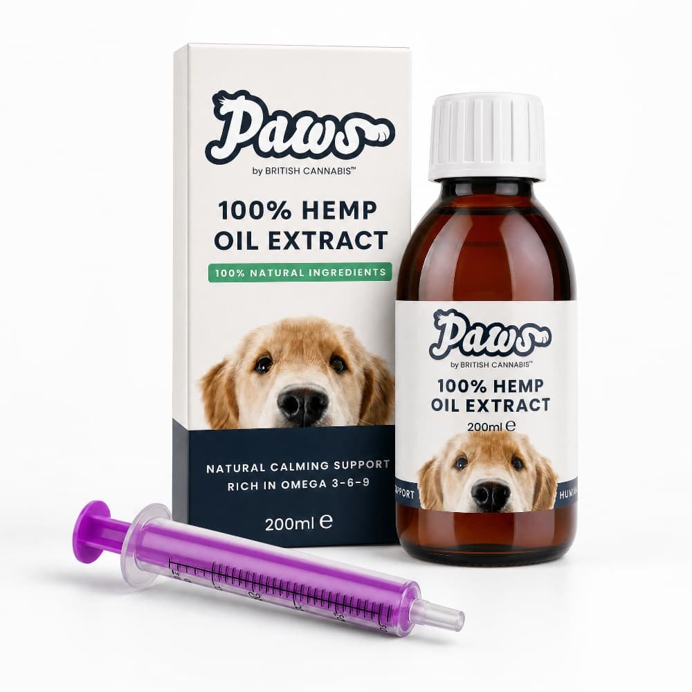 100% Hemp Oil Extract For Dogs | British Cannabis