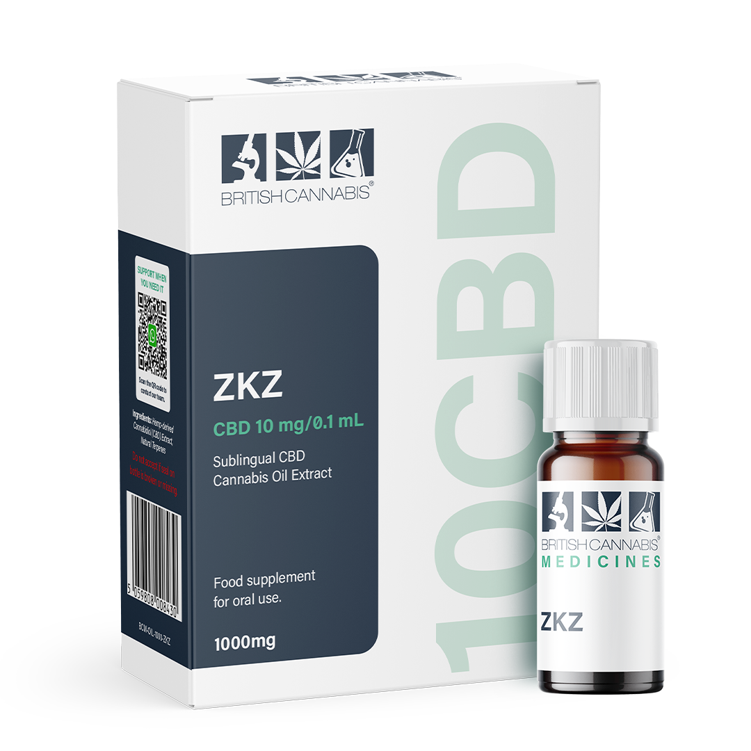 ZKZ| Full Plant Extract CBD Oil | 1000mg CBD (10ml)
