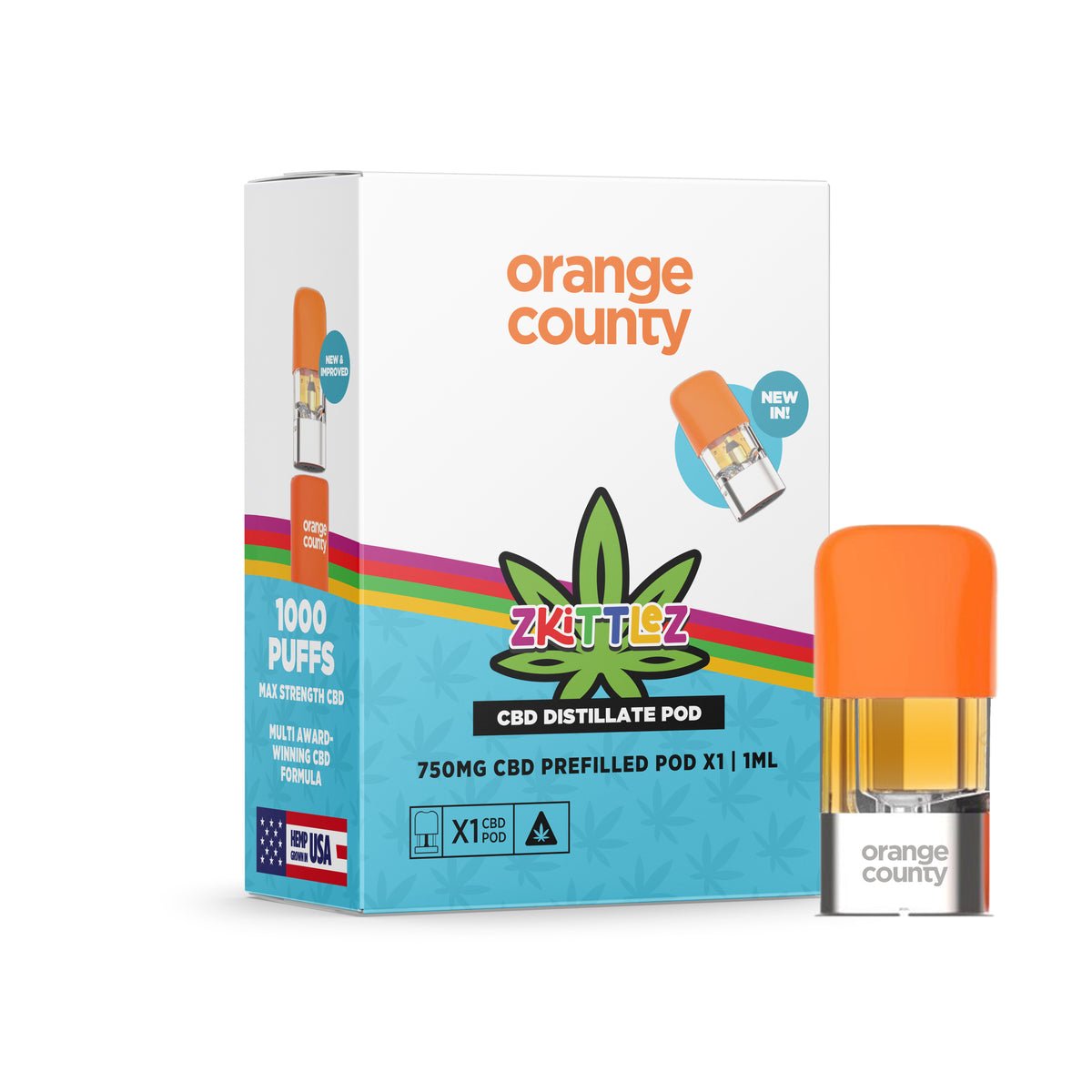 Orange County Zkittles OG | CBD Vape Pod