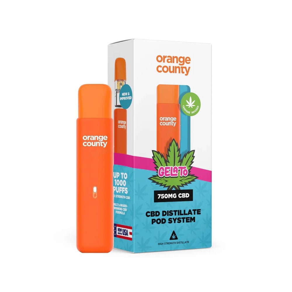 Orange County Gelato | CBD Pod + Battery