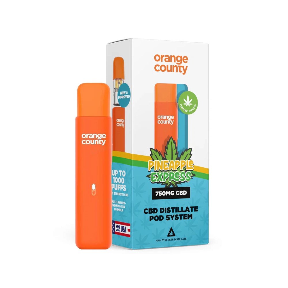 Orange County Pineapple Express | CBD Pod + Battery