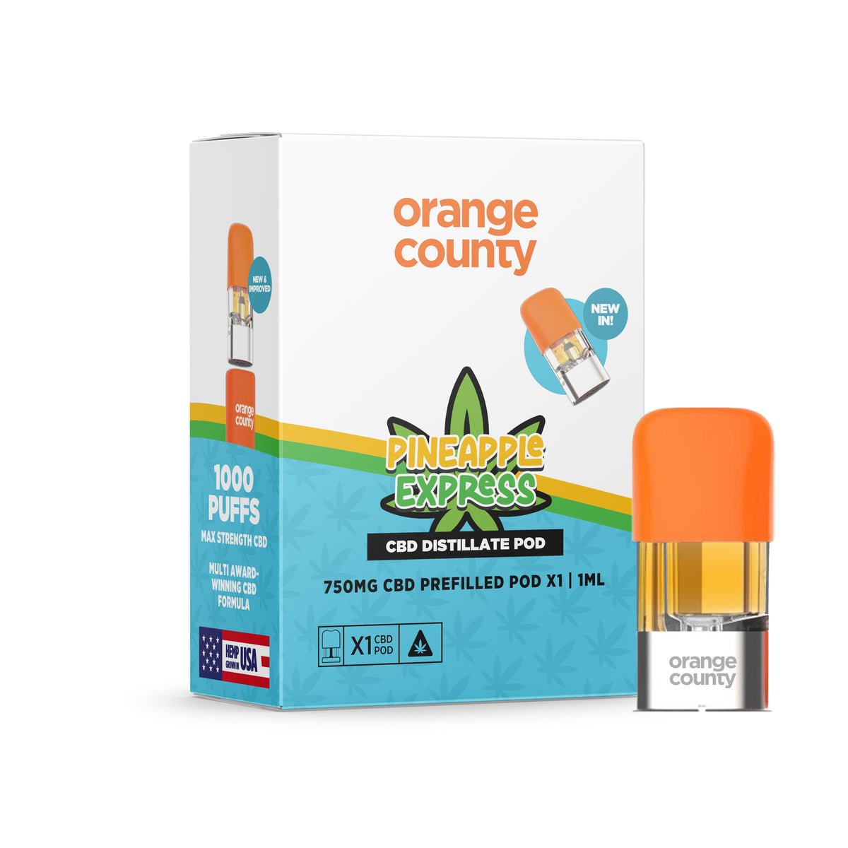 Orange County Pineapple Express | CBD Vape Pod