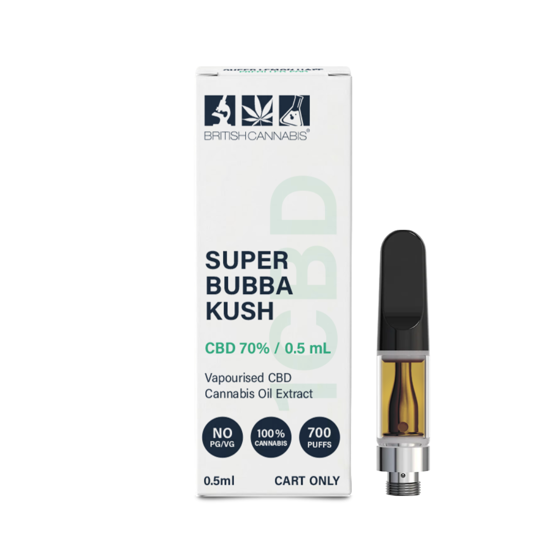 1CBD Super Bubba Kush Extract CBD Vape | 510 Cartridge