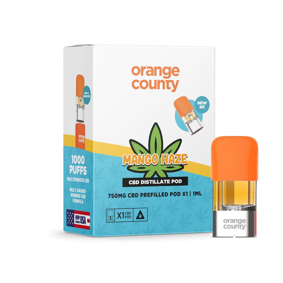 Orange County Mango Haze OG | CBD Vape Pod