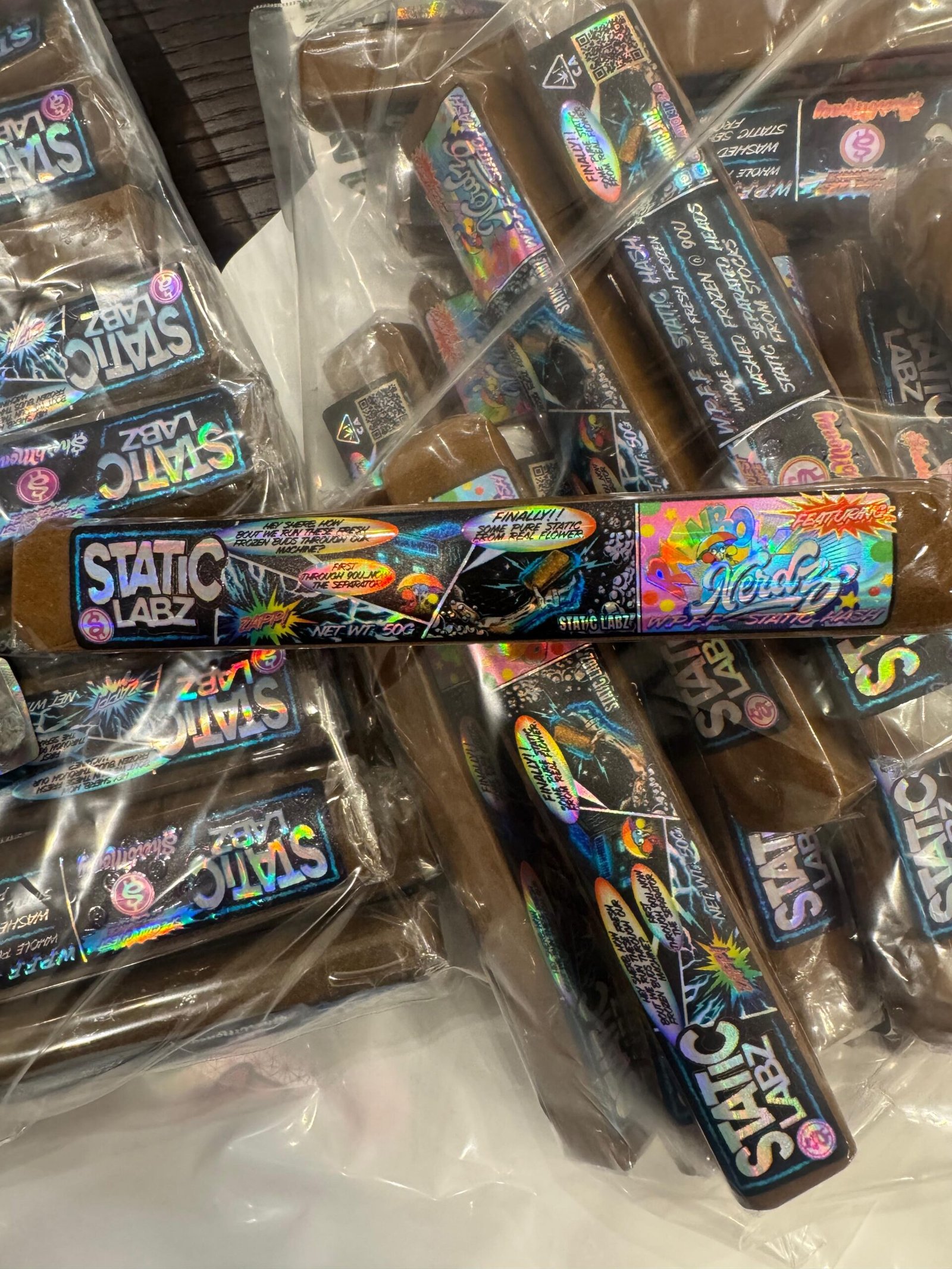 Static Labz X Sherbmoney CBD Hash - Hash Caviars